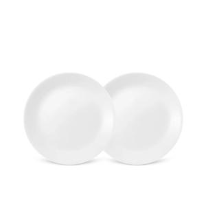 저스트화이트 원형소접시 2P