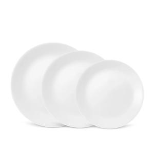 저스트화이트 원형접시 3P(소,중,대)