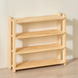 유아 신발장 아기 신발정리대 신발선반 4단 와이드