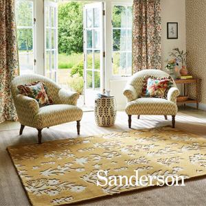 영국 샌더슨 우드랜드 글레이드 천연 울카페트 / S