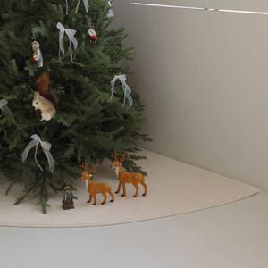 [오늘의집 단독] 도톰한 극세사 밍크 크리스마스 트리 러그 코너 카페트 3size