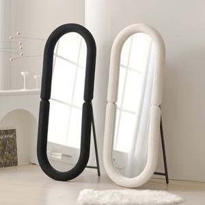 포세 부클레 패브릭 라운드 대형 1600 인테리어 스탠드 전신 거울 2color