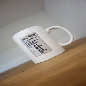 휴먼케어라벨컵 라벨 컵 빈티지컵 양면디자인 컵 머그컵 유리컵 유광컵