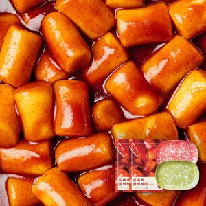 쌀떡pick! 쌀떡볶이 2개 + 스낵플레이트 2개 세트