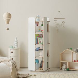 쿠폰가 125,130원 / 완제품 가브리 거실 전면 회전 책장 책꽂이 3단 4단