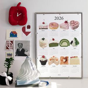 2026년 달력 포스터 한장 달력 벽꾸미기