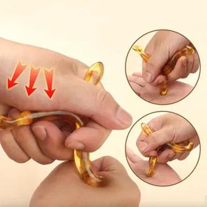 손 마사지 괄사 지압봉 겸용 셀프마사지 림프순환