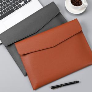 A4 pu 인조 가죽 서류가방 서류 파일 파우치 3color