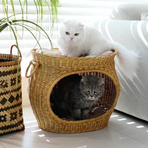 미야오 라탄하우스 고양이집 2층