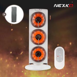 3구 스마트 전기히터 난로 하이라이트 사무실 대형 업소용 창고 난방기 스토브