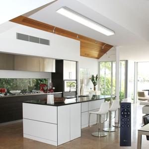 솔라루체 지슬립 LED홈조명 거실등 방등 평판조명 리모컨 1285 X 220