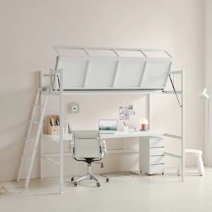 폴딩 리프트업 SS 벙커침대 매트포함 사다리형