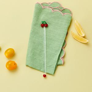 레몬코스타 유리 머들러 스틱20cm cherry