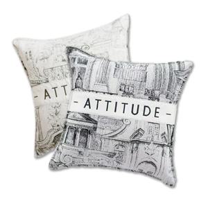 프렌치 벨벳 애티 자수 소파 쿠션커버