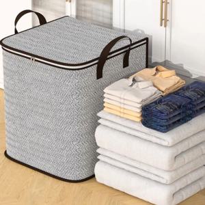 대형 리빙박스 이불정리함 보관함 접이식 수납정리함 100L