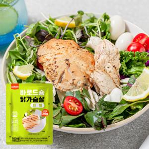 바로드숑 바로먹는 닭가슴살 저염맛 100g 10팩