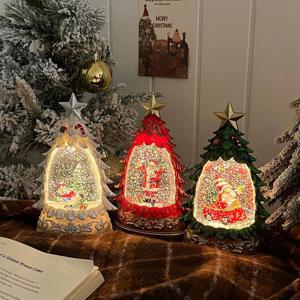 크리스마스 트리 스노우볼 워터볼 무드등 크리스마스조명 인테리어 장식 소품 3types