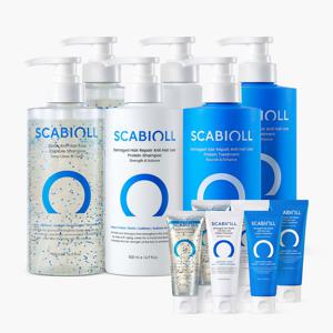 탈모증상완화 샴푸, 트리트먼트 500ml+70ml x2세트 3종