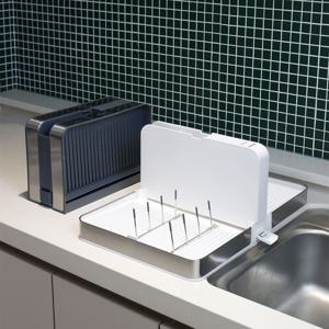 물빠짐 좁은 공간에서도 사용가능한 접이식 식기건조대