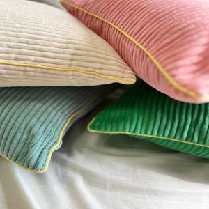 커스텀 보들이쿠션, 쇼파쿠션커버, 털 빠짐이 적은 고급스러운 원단 2 size