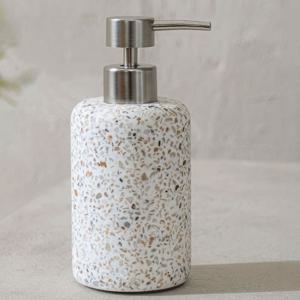 테라조 욕실 비누 디스펜서 화장실 핸드워시 손세정제 주방세제 dispenser 통