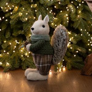 큐트 다람쥐 인형 오브제 크리스마스 트리 장식 소품