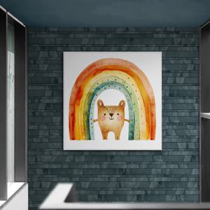 무지개 소풍 그림 알루미늄액자 키즈카페 아동병원 거실 침실 꾸미기 인테리어 액자