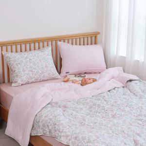 더블리 플로리팜 모달 차렵이불 SS/Q 단품&세트 2컬러