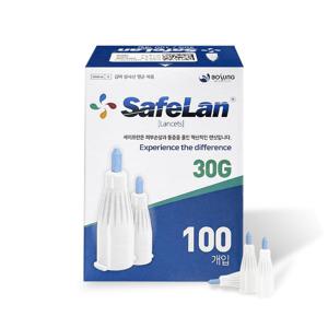 세이프란 일회용 안전란셋 사혈침 채혈침 26G 30G 100개입