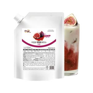 아임요 무화과 베이스 1kg 카페시럽 라떼 음료 재료
