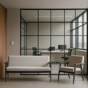 DRAMA 드라마 패브릭 3인용 디자인 소파 / 원룸 카페 사무실 1인용 2인용