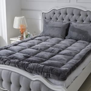 사우전드 겨울 극세사 먼지없는 토퍼 SS/Q/K