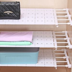 압축 선반 옷장 길이조절 압축봉선반 못없이 설치 세탁실 베란다 정리 수납