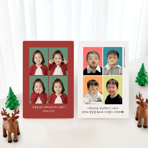 셀프 스튜디오 감성 사진 인화 여러장 우드 인테리어 액자