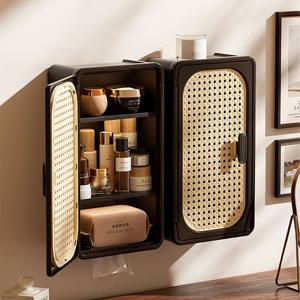 [해외] 빈티지 앤틱 다용도 벽걸이 수납함 캡슐커피 보관함 티슈케이스 소품정리함