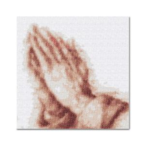 DIY 보석십자수 - 기도하는 손 BE26 (25x25)