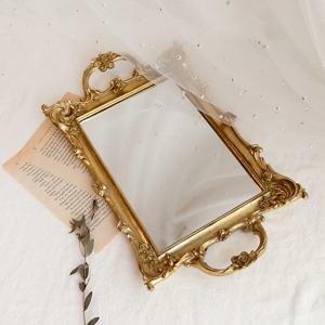 골드 사각 화장품 트레이 정리대