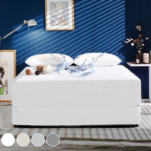 클래식 진드기차단 호텔 침대 방수 매트리스커버 8사이즈 4컬러 밴드형/지퍼형