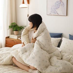 건조기 가능 부드럽고 폭신한 모달 초극세사 발열 차렵이불 SS/Q/K-LK