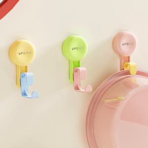 간편 부착 무타공 흡착식 세숫대야 걸이 거치대