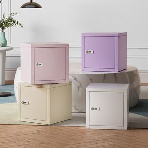 [리퍼] 철제 가정용 미니 비밀번호 금고 인테리어 소형 보관함 3color