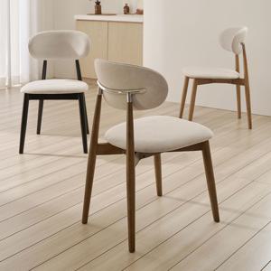 빈센트 조야 패브릭 디자인 체어 인테리어 카페 식탁 의자