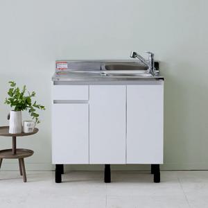 하우싱크 스텐 싱크대 900 개수대 싱글볼(좌,우)