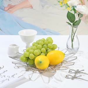 스텐 와이어 바스켓 소품 과일바구니