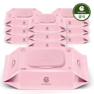 아기 물티슈 네오 핑크 캡형 72매X10팩 O-PC10