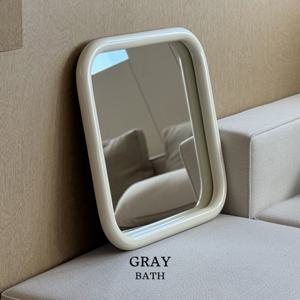 컬러 프레임거울 둥근사각 귀여운 벽걸이 거울