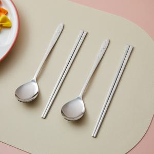 베어하트 수저 2벌 세트