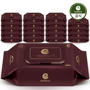 고평량 아기 물티슈 80gsm 세이프 버건디 캡형 70매X20팩