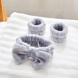 극세사 세안 밴드 세트 GREY