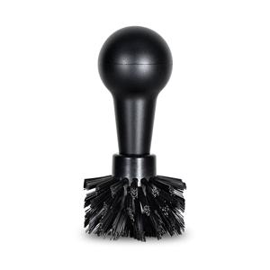 커피 포터필터 바스켓 원형 청소 솔 블랙